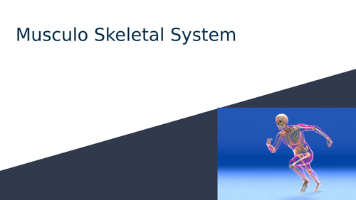Musculo Skeletal System (A-level EDUQAS) Whole Unit