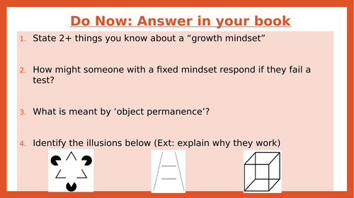 Dweck, Self-efficacy, praise (GCSE Psychology AQA)