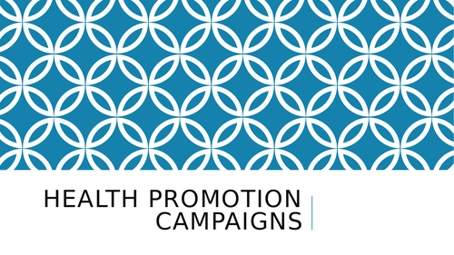 New Spec Health and Social Care RO35 Health Promotions Task 1b