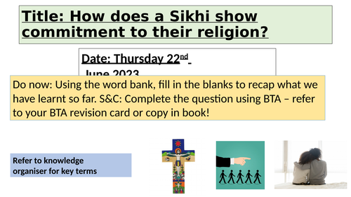 How do Sikhi's show commitment