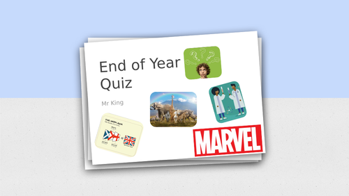 Science - End of Year Quiz