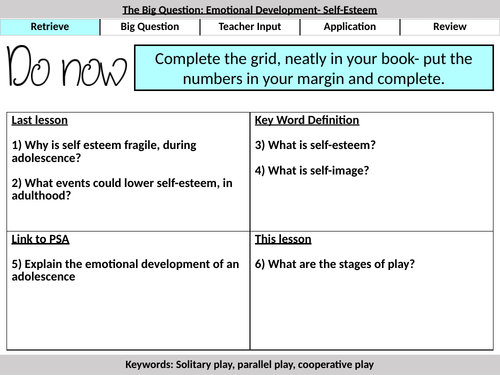Component 1- L9:  Social Development