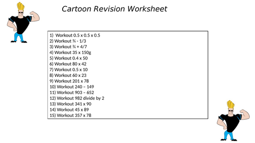 Cartoon worksheet 3 | Teaching Resources