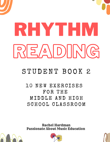 Book 2 - Student book - Rhythm reading for KS3 and KS4 music classes