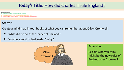 8. How did Charles II rule England? | Teaching Resources