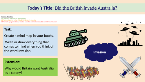 8. Did the British invade Australia?