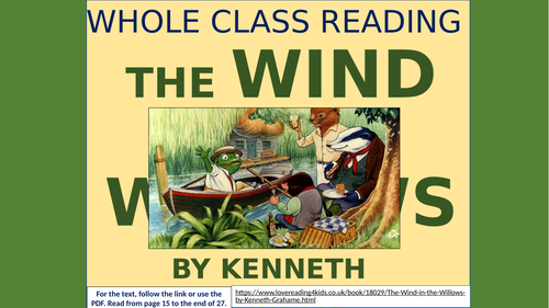 The Wind in the Willows - Whole Class Reading Session!
