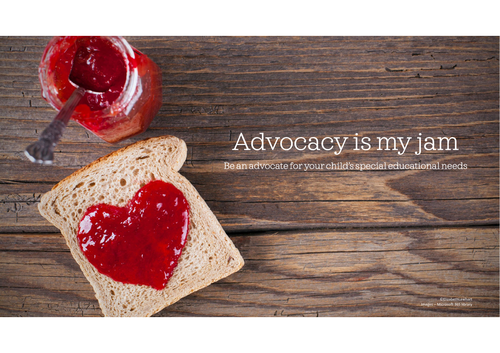 Poster: celebration of SEN advocacy