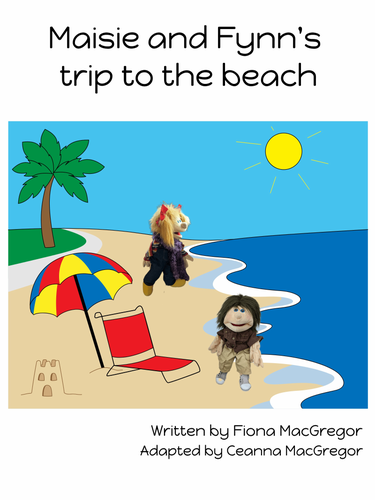 Maisie and Fynn's Trip to the Beach - Summer Sensory Story