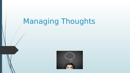 Managing Your Thoughts power point