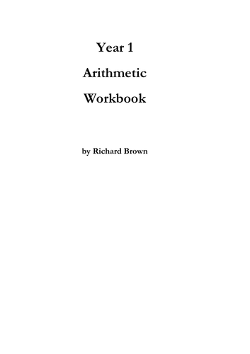 Arithmetic Workbooks -Early Years, KS1 and KS2