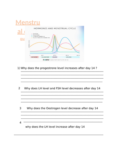 Menstrual cycle hormones