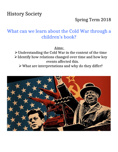 Butter Battle Book - History Project