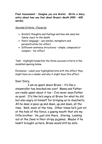 Boy in the Striped Pyjamas Pajamas Resources