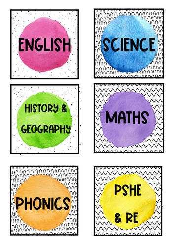 book box labels | Teaching Resources