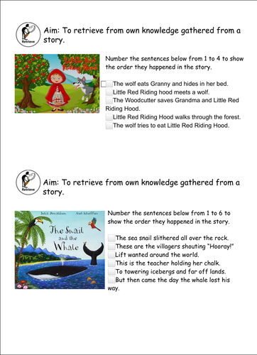 Key Stage 1 Comprehension Pack