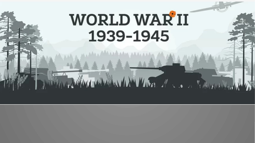 Year 6 WW2 Whole Unit Planning