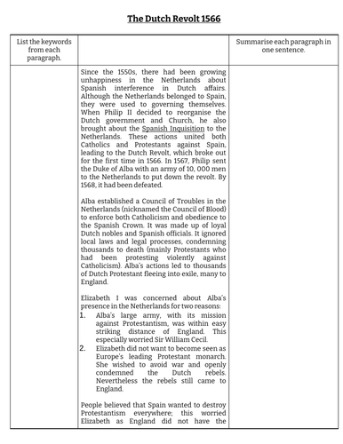 Challenges to te religious settlement