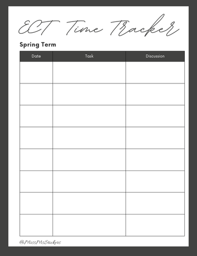 Spring ECT Time Tracker