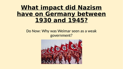 Nazi Germany Overview