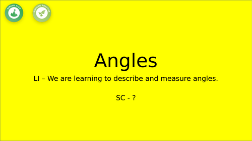 Angles - RECAP