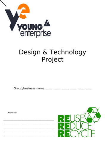 Young Enterprise design and technology project