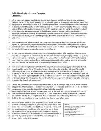 Edexcel B Development Dynamics Full Scheme