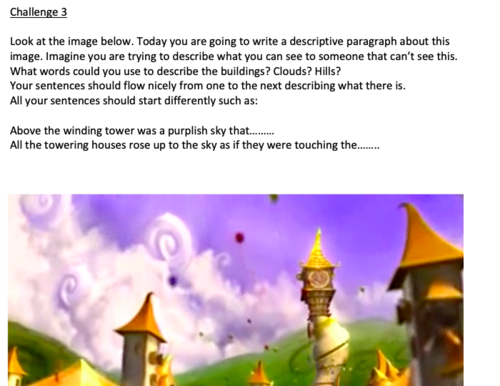 Setting description- differentiated