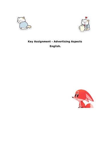 Aspects of Advertising