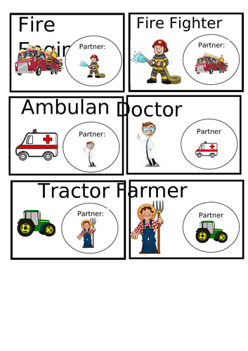 Partner Cards - Vehicles and Drivers