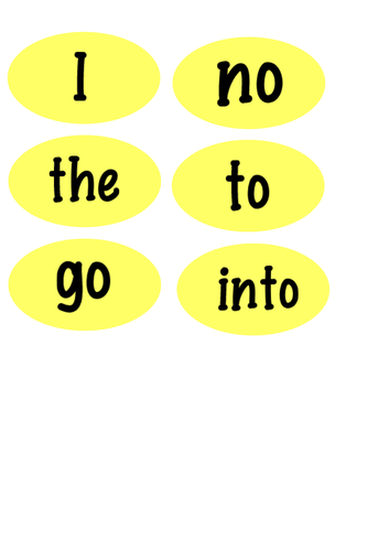 Phase 2 Tricky Words