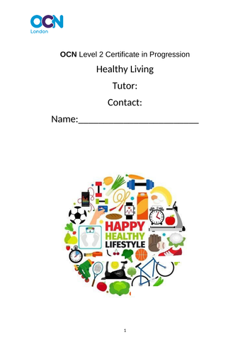 OCN London - Applied Science Level 2- Healthy Living