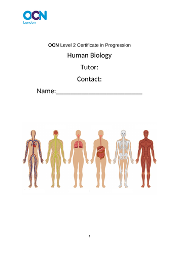 OCN London - Applied Science Level 2 - Human Biology