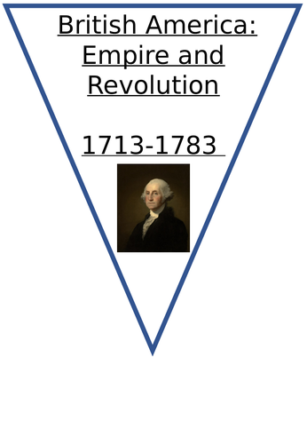 Edexcel British America Timeline