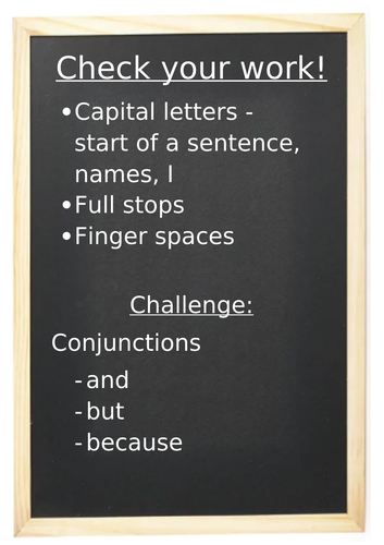 Literacy Success criteria