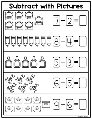 Subtraction within 10