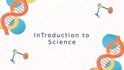 Introduction to Science for first year Science