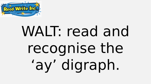 RWI. Set 2 Powerpoints (includes green words)