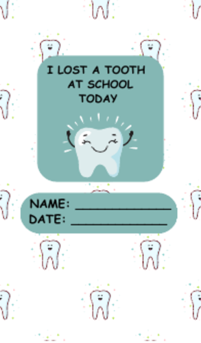 Tooth Envelope designs