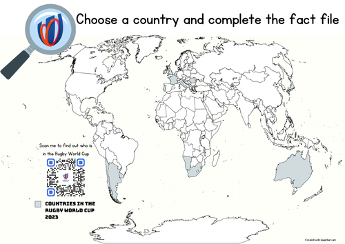 Rugby World Cup Country Fact File