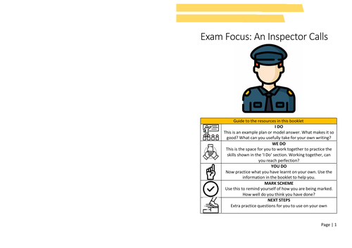 An Inspector Calls Essay Revision