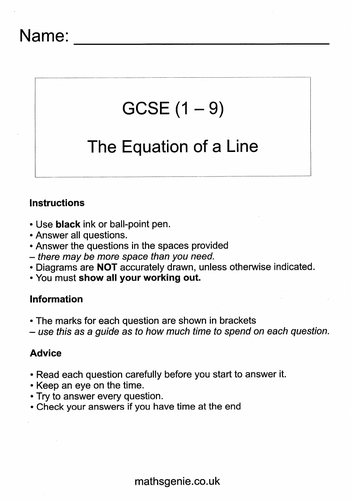 All types of lines+ many additional resources and worksheets