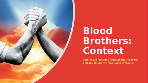 OCR Blood Brothers: 1960s Context