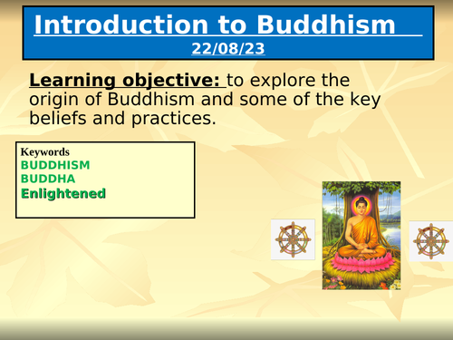 Introduction to Buddhism