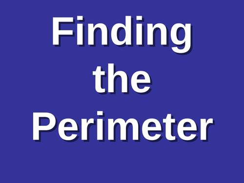 Finding the perimeter