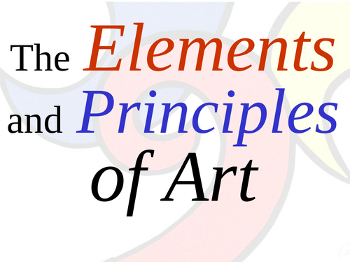 Elements of Art introduction