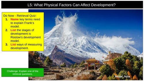 Development Physical Factors