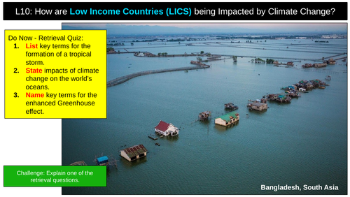 Climate Change Developing LICs Bangladesh