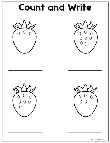 Strawberry Counting 0-10