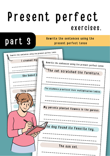 Present Perfect exercises. Part3.